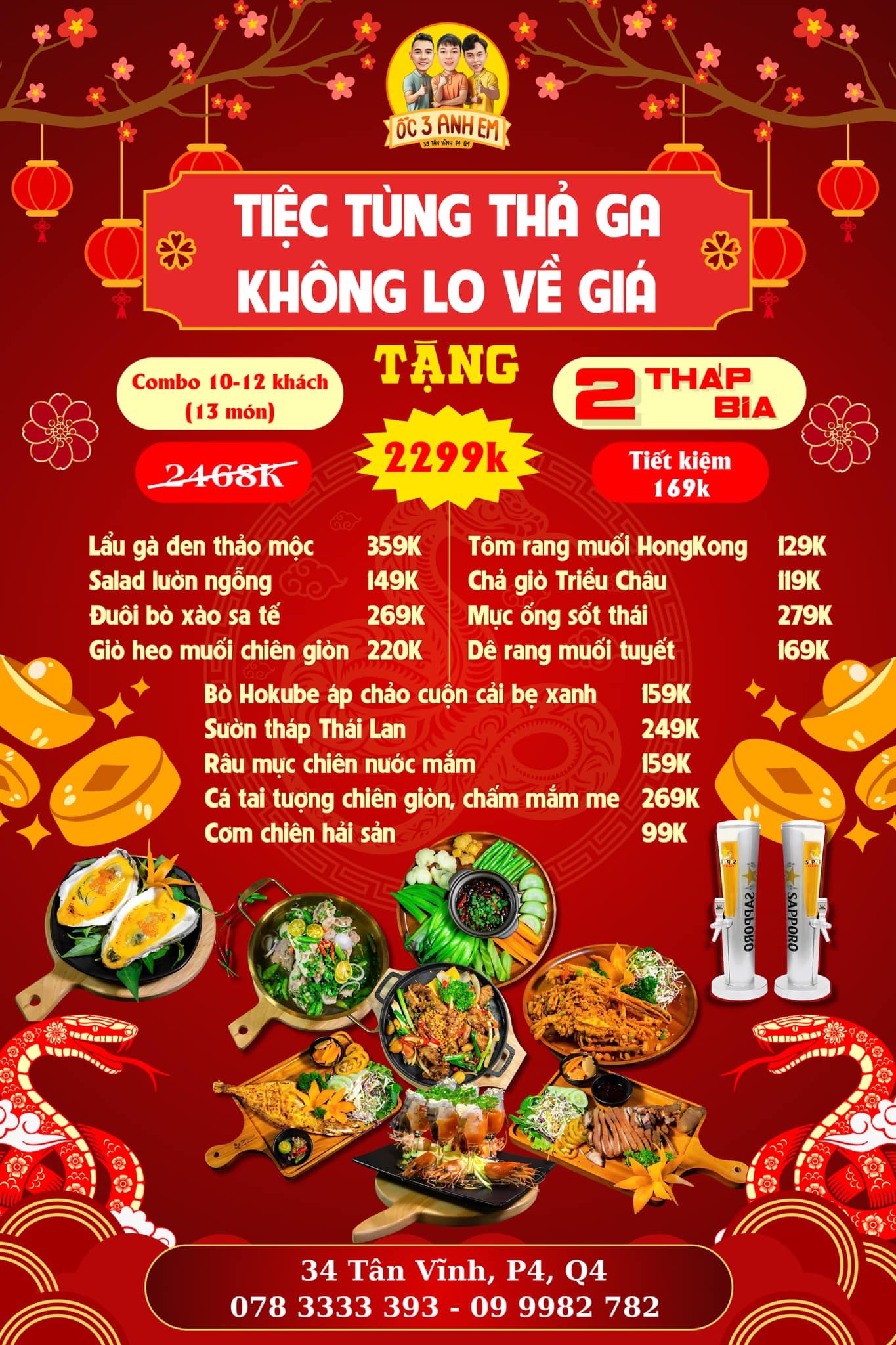 Thiết kế Menu nhà hàng